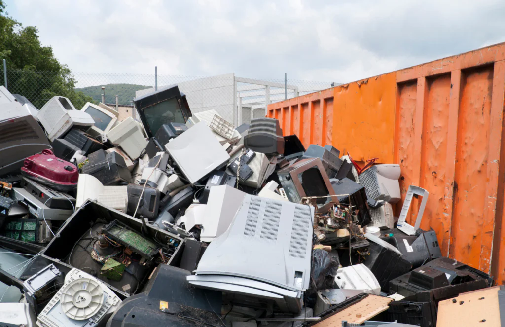 appliance and electronic waste in landfill