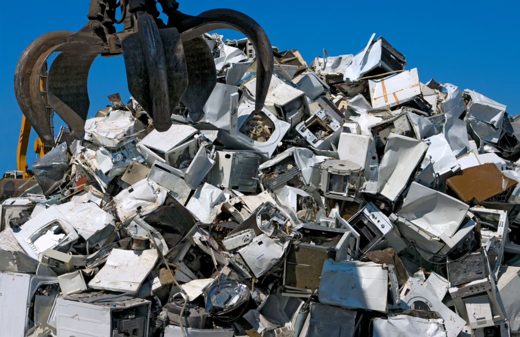 appliances in landfill